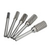 Double Cut Carbide Burrs Rotary Files Set 6mm Shank for