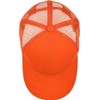 Hunter Orange Trucker Hat – Safety Mesh Back Cap with