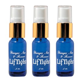 BioLogic Solutions LifTight Instant Face Lift Serum, Skin Serum for Face & Instant Eye Lift, Reduce Appearance Of Wrinkles, Sagging Skin, Crow's Feet & Fine Lines In Minutes, 0.5 Fl Oz (Set of 3)