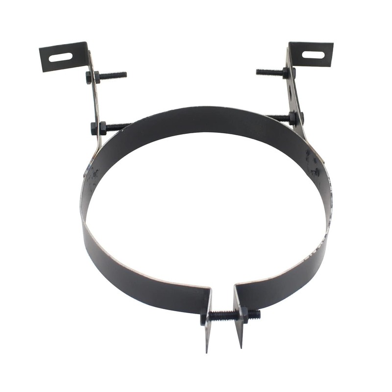Chimney Wall Support Bracket Pellet Stove Pipe Strap Adjustable Wood