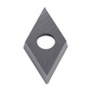 Qiilu 10pcs CNC Inserts CNC Carbide Blades Carbide Carbide Rhombic