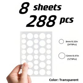 TIKIYOUN Pimple Patches for Face Hydrocolloid Acne Patches for Covering Zits and Blemishes, 2 Sizes 288 Count Acne Zit Patch & Effective Pimple Stickers with Tea Tree for Blemish Protection Tools Kit