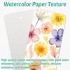 DSYIL 100 Sets Watercolor Paper Bookmarks with Tassels, Blank Book
