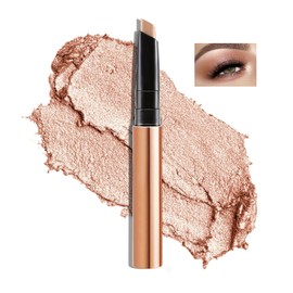 Boobeen Glitter Eyeshadow Stick, Cream Highlighter Shimmer Eye Brightener Pen für Frauen, wasserfester Lidschatten-Stift für einen mehrdimensionalen Augen-Look