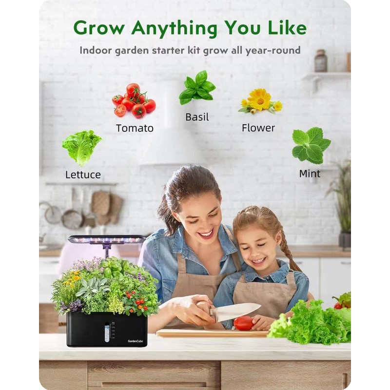 160pcs Hydroponic Pods Kit: GardenCube Grow Anything Kit with 40