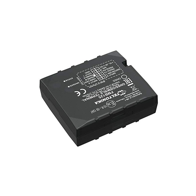 Teltonika FMB125 Bluetooth Ruggedized Design Tracker for Location Tracking Apps