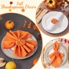 APTWOW Fall Thanksgiving Napkin Rings Set of 12 - Fall