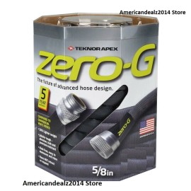 Teknor Apex Zero G 5/8-in x 25-ft, 50-ft OR 100-ft Premium-Duty Kink Free Woven Garden Hose - 25