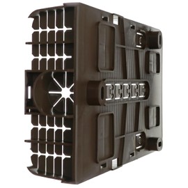 Brown Outdoor Virgin Media Replacement Junction Box for Housing Telephone TV Superhub Modem Leads Electrical Connections on External Wall Joining 2/3 Way F-Connector Splitters + Main Outside Drop Wire