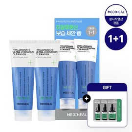 Mediheal (Free Serum Sachet) 1+1 Hyaluronic Acid Density Moisturizing Cleanser Special Set / 메디힐 (세럼샤쉐 증정) 1+ 1 히알루론산 밀도보습 클렌저 기획세트