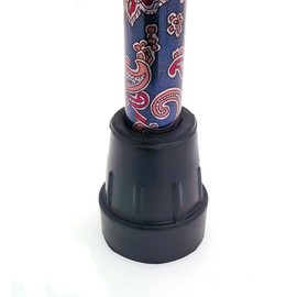 Qty: 4X 16mm 5/8" Heavy Duty Rubber Ferrules for Walking Sticks - Black - by Lifeswonderful®