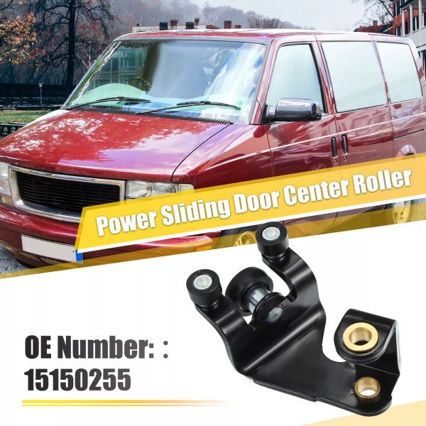 automall_tech Rear Right Sliding Door Roller for Chevy Astro for