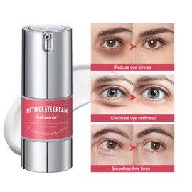 Retinol Eye Cream for Dark Circles and Puffiness, Anti Aging Under Eye Cream Reduce Wrinkles and Fine Lines, smooth and Hydrate Eye Area,Solve Your Eye Skin Problems