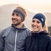 P.A.C. Merino Headband Total Black Multifunctional Scarf - Functional Headband,
