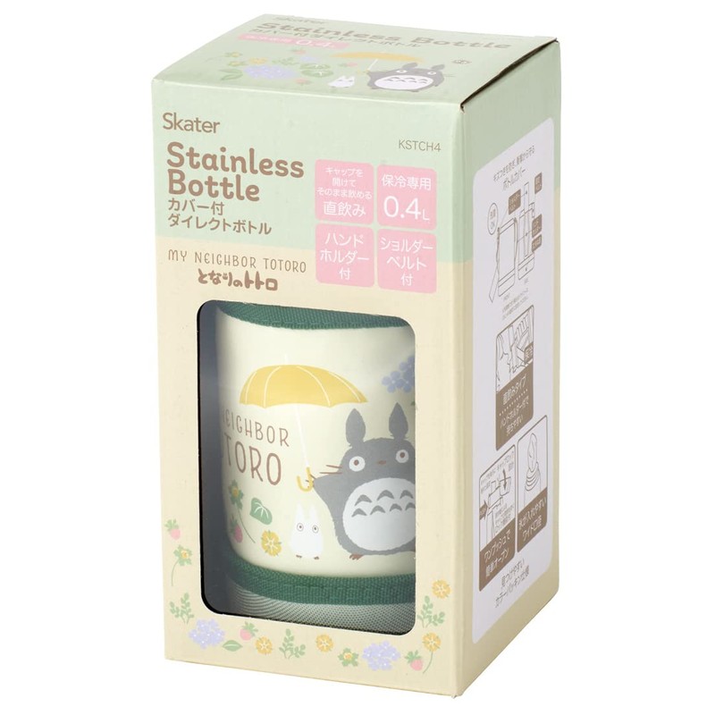 Skater KSTCH4-A My Neighbor Totoro Sanpomichi Water Bottle, 13.5 fl