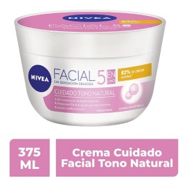 Crema Facial Hidratante Aclarante Nivea 5en1 Fps 375