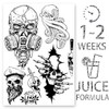 AWAKEN Fake Temporary Tattoos Men Arm Chest Sticker Vegetable Waterproof