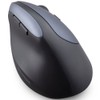 Iris Ohyama IM-R04-B Vertical Mouse, Wireless, Black, Silent, Wireless DPI