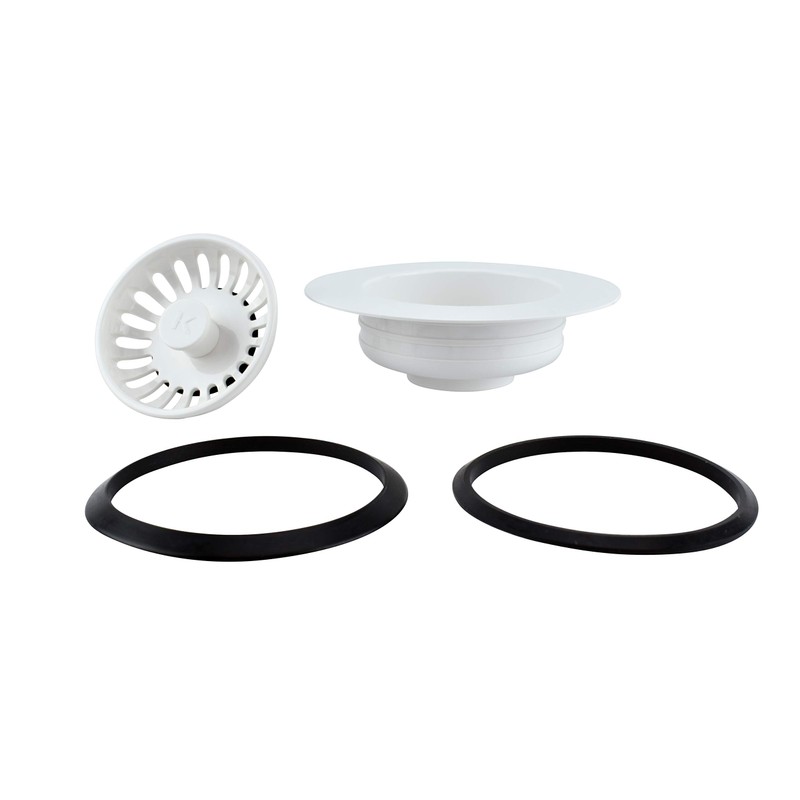 Plumb Pak K5461 Stopper Sink Drain, No Size, White