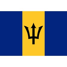 BARBADOS 5ftx 3ft CARIBBEAN FLAG