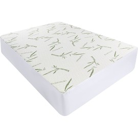 Utopia Bedding Waterproof Bamboo Mattress Protector (Small Double - 120 x 190 cm) - Fits up to 30 cm deep - Bamboo Mattress Cover 200 GSM, Breathable, Fitted Style All Around Elastic