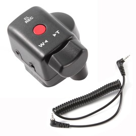 FOTGA Camcorder Zoom Commander Control & Video Recording Remote Control Shutter Release with 2.5 mm Jack Cable for Sony 198P VX2000E 2200E, for PANAS0NIC HC-X2000 180A HVX203 HMC173 Lanc