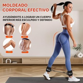 Bandas de resistencia al tobillo, bandas de tobillo para entrenar con puños, bandas de resistencia para entrenamiento de piernas y glúteos, equipo de 