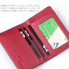 Marge x Diablo MGD-1943 Men's Carbon Leather Bifold Thin Pass