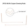 Copper Rods, Retractable 99.9% Copper Diving Rods, Probe Rod, Measuring
