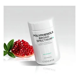 Suplemento Codeage Polyphenols Broad Spectrum 120 Cápsulas