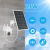 VUEBEE 13W Solar Panel for Outdoor Security Cameras, USB-C, Micro