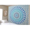 FURNISHFUL FINESSE Peacock Mandala Tapestry for Bedroom Living Room Décor,