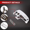 Flydida Alloy Handbrake Button Switch with Spring Handbrake Knob Handbrake