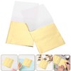 VILLFUL 200sheets Decorative Gold Foil Sheets for Crafts Imitation Gold