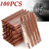 100PCS Car Tubeless Tire Puncture Repair Tool Rubber Strips Stiring