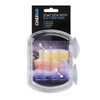 Chef Aid Clear Plastic Bath Organiser with Suction Pads, Perfect