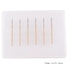 MZCMSL Flame Cuticle Drill Bit Set with Case, 6pcs Pro