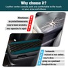 Couslcd Auto Center Console Pad, Universal Waterproof Armrest Seat Box