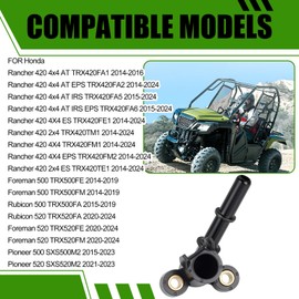 Fuel Injector Cap for Honda Rancher 420 TRX420 Foreman Rubicon 500 520 TRX500 TRX520 Pioneer 500 520 2014-2024 16422-HR3-A41