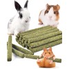 Bissap 22PCS Rabbit Chew Sticks, Mixed Natural Timothy Hay Flower Rose Dahlberg Daisy and Forget-me-not Chew Toys Treats for Bunny Chinchilla Guinea Pig Hamster and Other Small Pets Molar Snacks