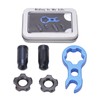 RISK 7pcs Titanium Alloy Bicycle Presta Valve Cap Strong Hardness