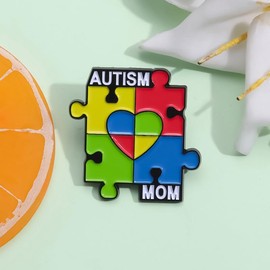 autism pin, autism awareness pin, autism mom, sock charm brooch pins for crafts, cloths, backpack, hats