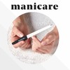 Manicare 3 Glass Nail Files, For Shaping And Styling Nails,