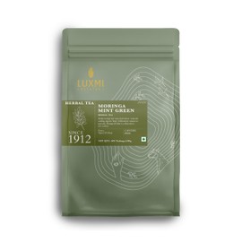 Luxmi Estates - Moringa Mint - Organic Moringa Mint Tea - 50 Tea Bags | With Organic Moringa and Mint | Great for Digestion and Detox