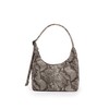 BAGGU Mini Nylon Shoulder Bag - Snakeskin