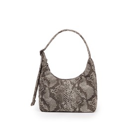 BAGGU Mini Nylon Shoulder Bag - Snakeskin