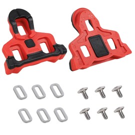 CyclingDeal Compatible with Shimano SPD-SL (6 Degree Floating) Cleats Set - Compatible with Shimano Road Bike Bicycle Pedals