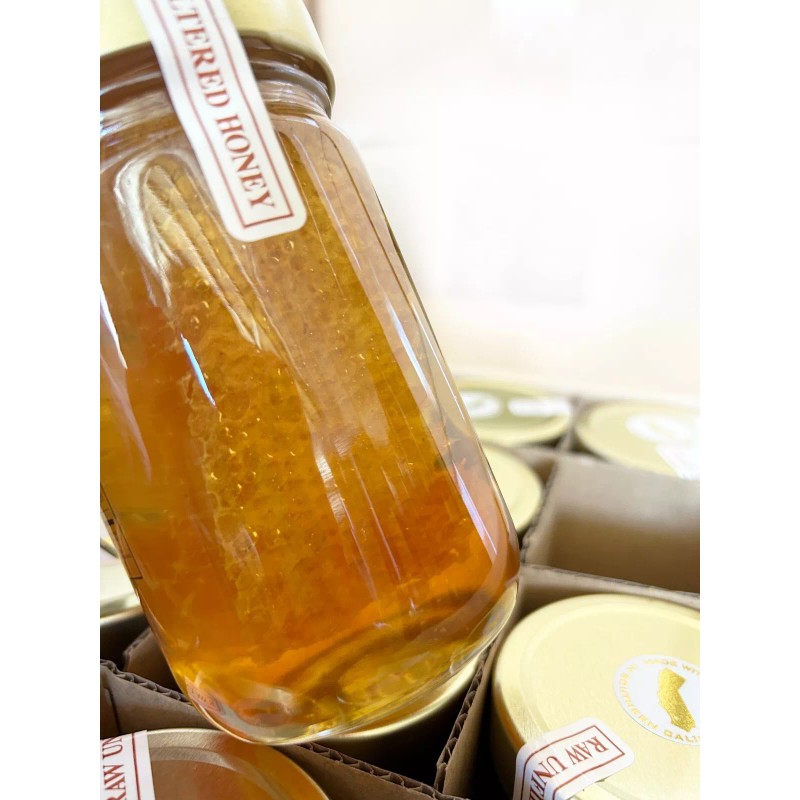 Pacifica Honey Pure virgin Sage 16oz Honeycomb Since 1978 California