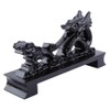 QANYEGN Chinese Dragon Shaped Wooden Sword Holder, Samurai Sword Katana