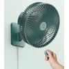 LEMOISTAR 10 Inch Wall Mounted Fan with Remote Control, 90°